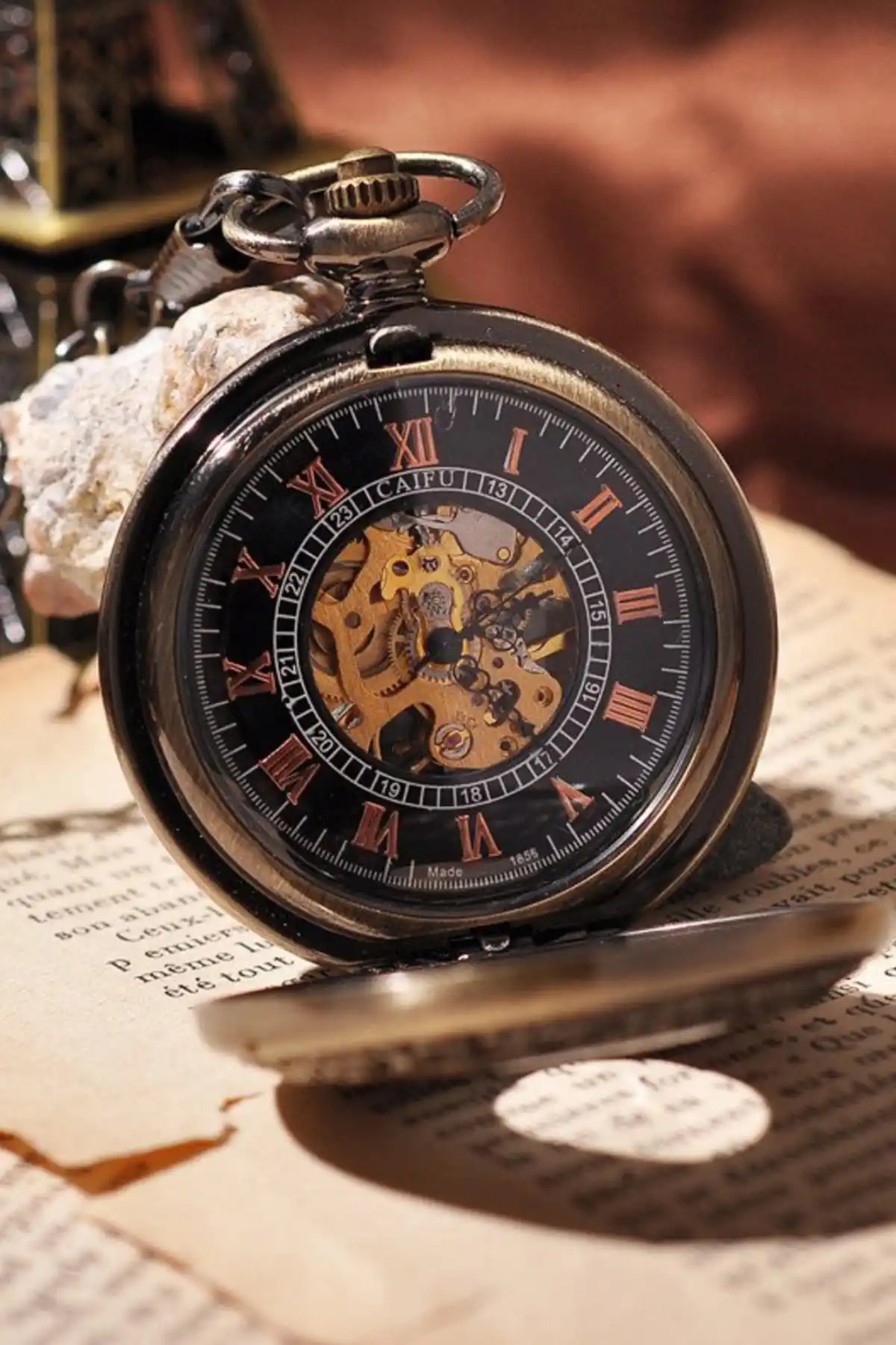 Uras Pocket Watch Wnrc04 Vintage Watch Men Women