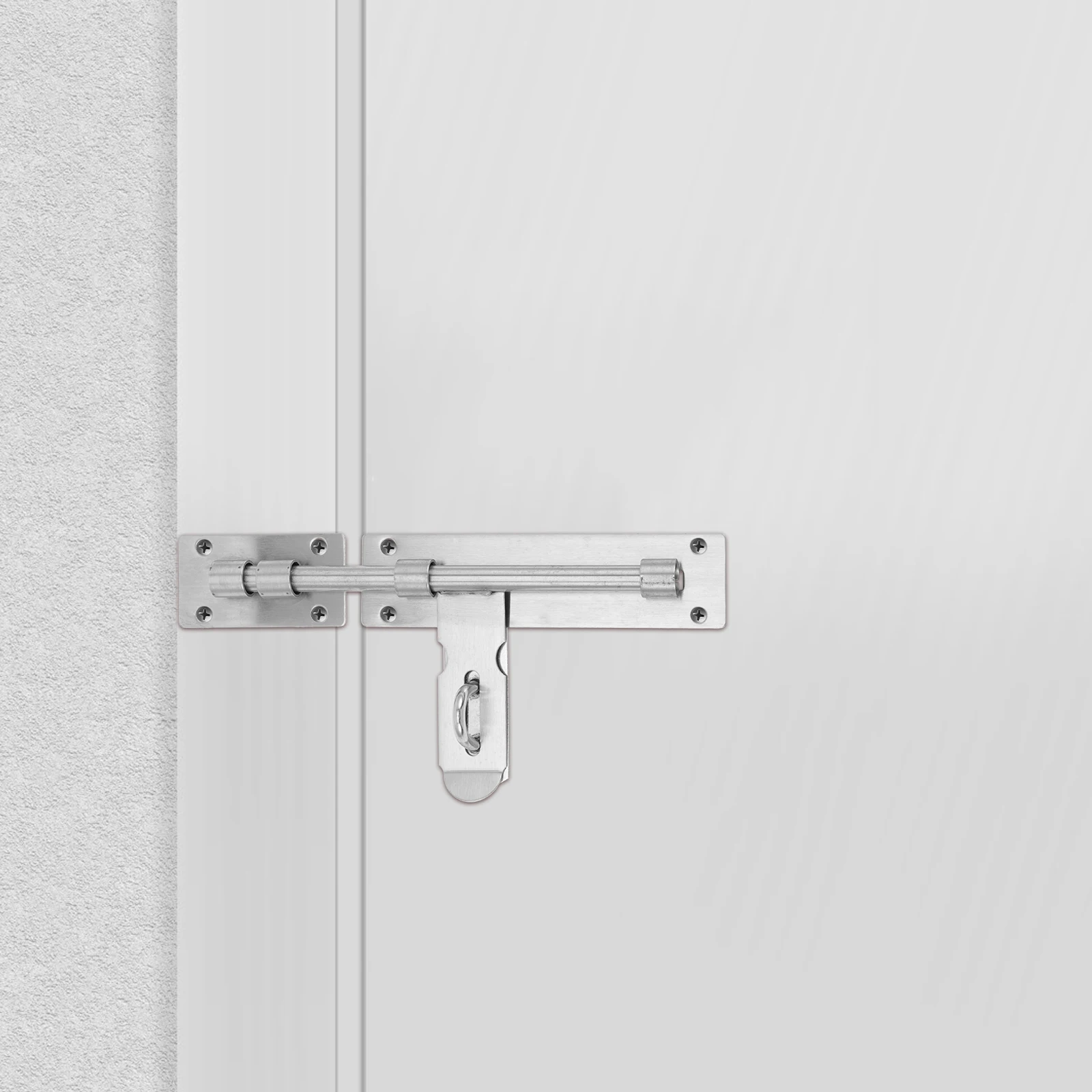 

2Pcs Door Slide Bolt Latches Stainless Steel Material Easy to Install for Wooden Doors Fences Bedrooms Bars Door Latch