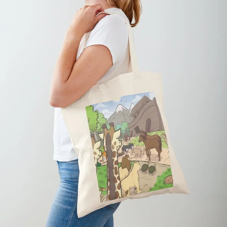 

Noah's Ark Tote Bag woman shopping bag Large bags for women Women bags bags woman 2025