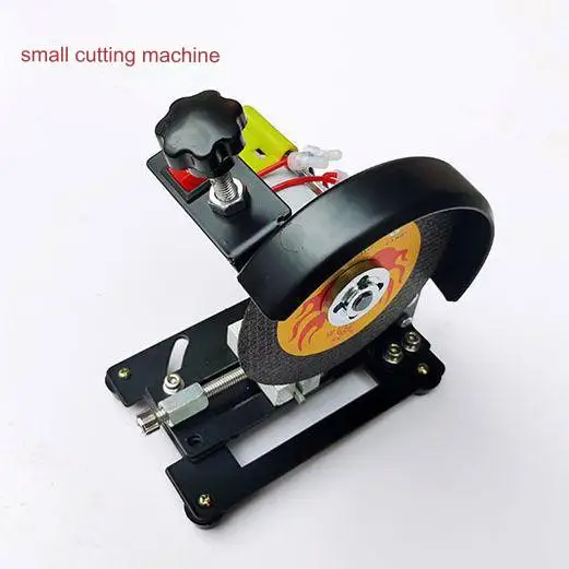 منشار دائري صغير عزم دوران عالي معدني 4 بوصة آلة قطع سطح المكتب الصغيرة لملامح الخشب والحديد والألومنيوم