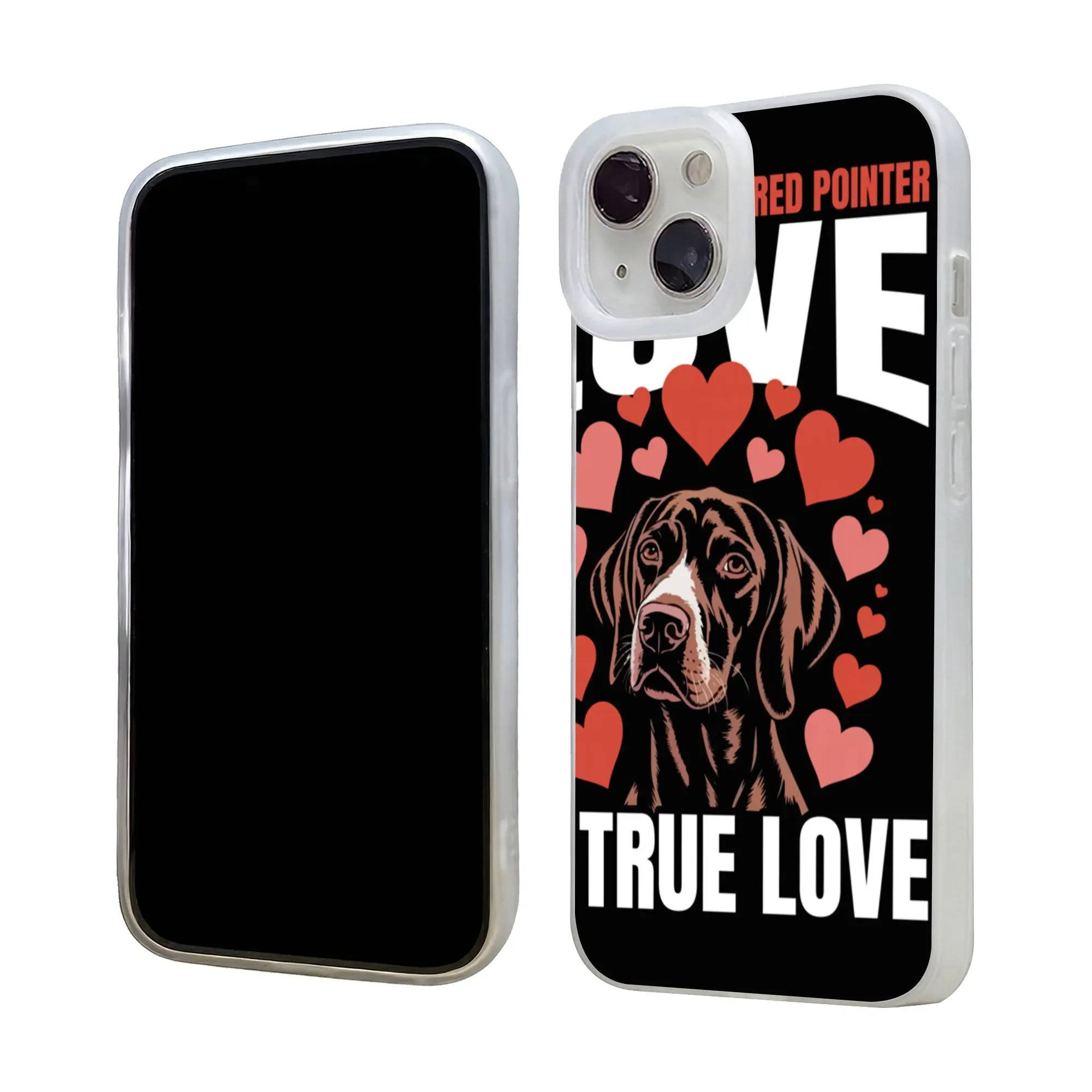New Armor Bumper Shockproof German Shorthaired Pointer Dog Phone Case for IPhone 17 16 15 14 13 12 11 view 3