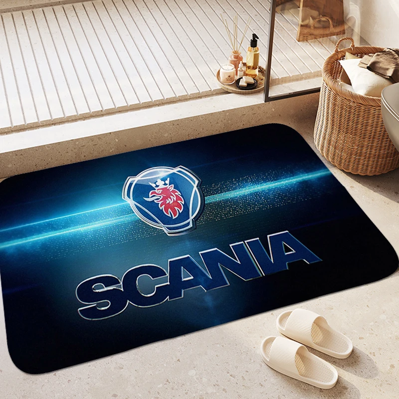 

Bath Rug A-Scania Trucks Aesthetic Rugs Modern Home Decoration Carpet Living Room Floor Carpets Entrance Door Non-slip Mat