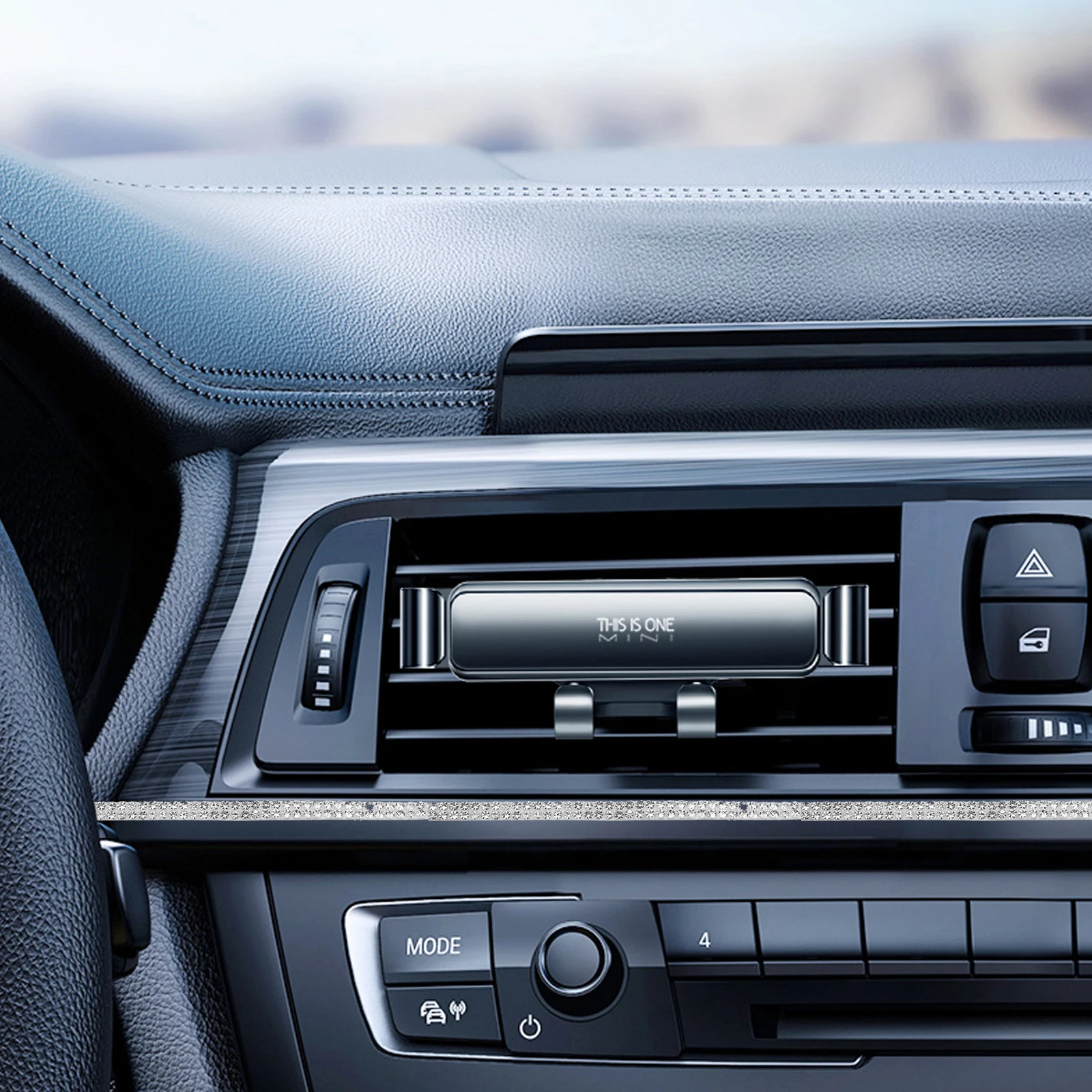 

Car Diamond Stickers Rhinestones Bling Accessories Self Adhesive Crystal Decoration Durable Material Long Lasting Resistant