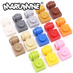 MARUMINE 4081 Building Block MOC Bricks Parts 150PCS 1x1 Board Edge with Adapter Ring Assembly Bulk Accessories Christmas Gift