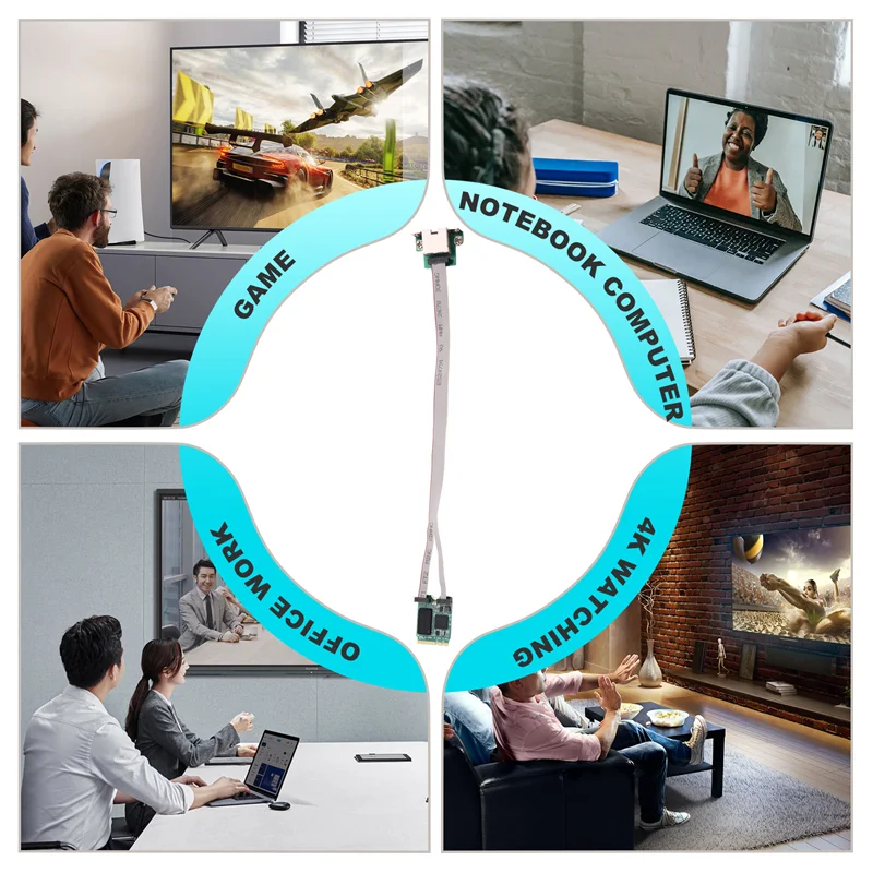 -AS58 RTL8126 Chip M.2 A+E KEY Ethernet Card, 5Gbps RJ45 Gigabit Network, Supports PXE Diskless Boot For Win10/8/7