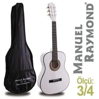 Classical guitar Junior Raymond MRC87WH (SHEATH GIFT) Music,Acoustic, Hobby, Custom, a new generation, made in Turkey