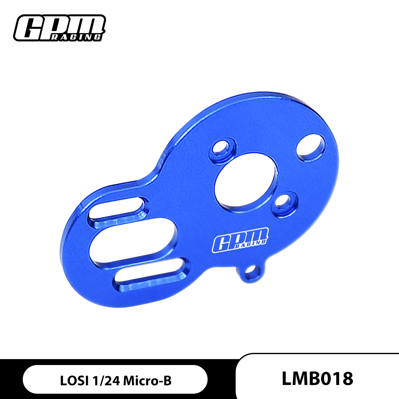 

GPM Alu 7075 Motor Plate compatible HobbyWing 1621 motor For LOSI 1/24 Micro-B