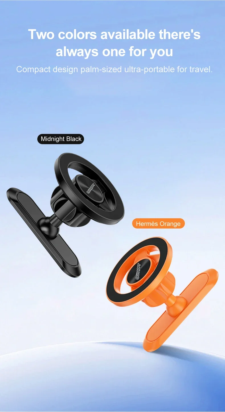 Dualer Starker Magnetischer Handyhalter fürs Auto, 360° ° Verstellbarer Metallständer für MagSafe, für iPhone 16 15 Pro Samsung Xiaomi Gym – Detail 8