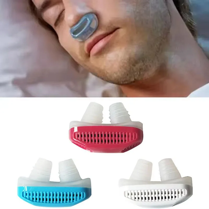 1/2/3/4Pcs Practical Snoring Stopper Anti-Snoring Nose Clip Sleep Apnea Aid Night Device Suitable Personal Keep Health Supplies