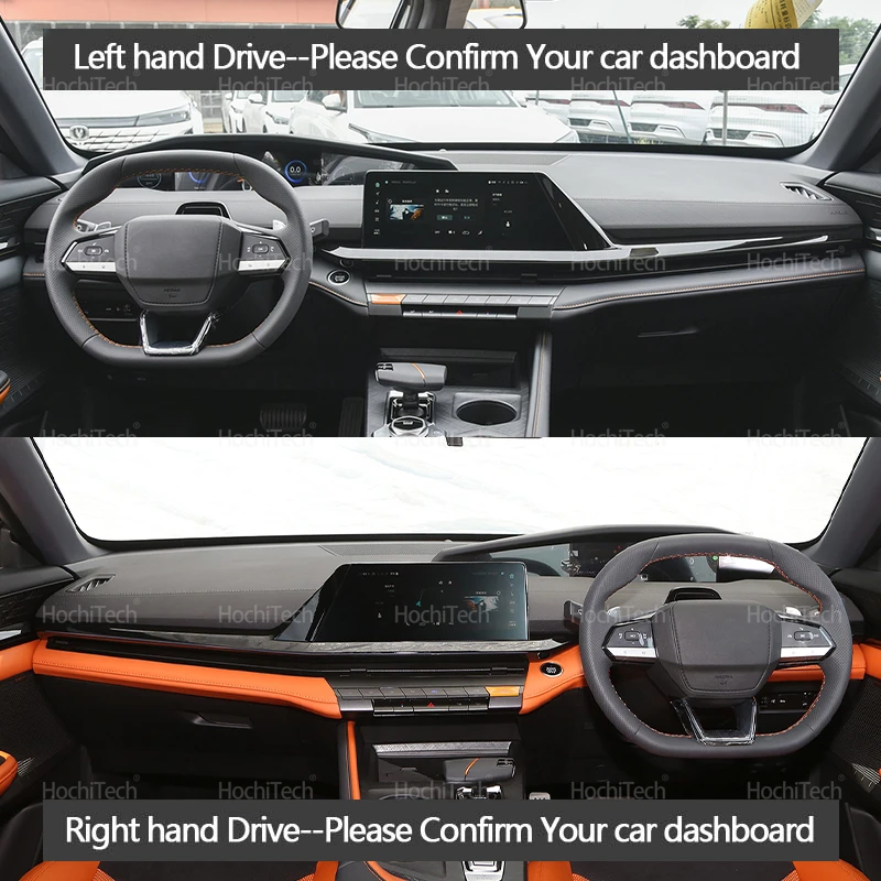 Dashboard Cover Dashboard Cover Dash Board Mat Carpet Pad Sunshade Cape Cushion for Changan UNI-V Nevo A06 2022 2023 2024 2025