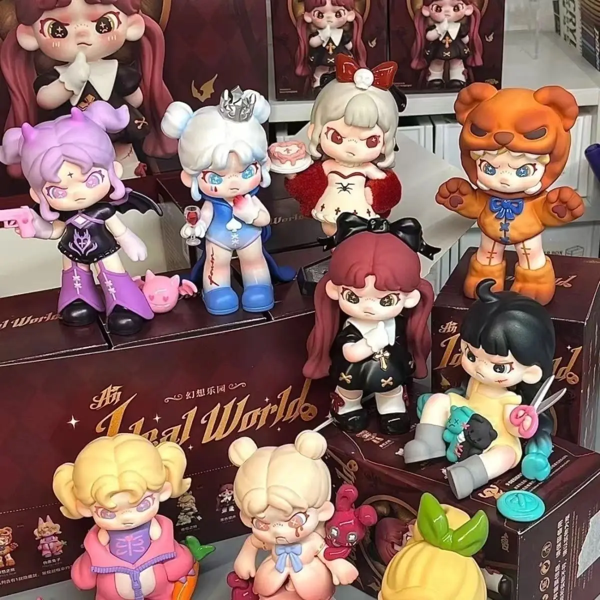 

MNISO Popular Fantasy Paradise Blind Box Jewelry Fashion Play Children's Fun Stunning Design Children's Gifts