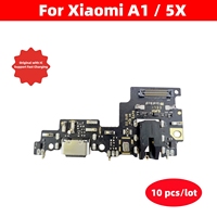 10 Pcs/Lot USB Charger Dock Charging Port Connector Board Flex Cable For Xiaomi Mi A1 5X