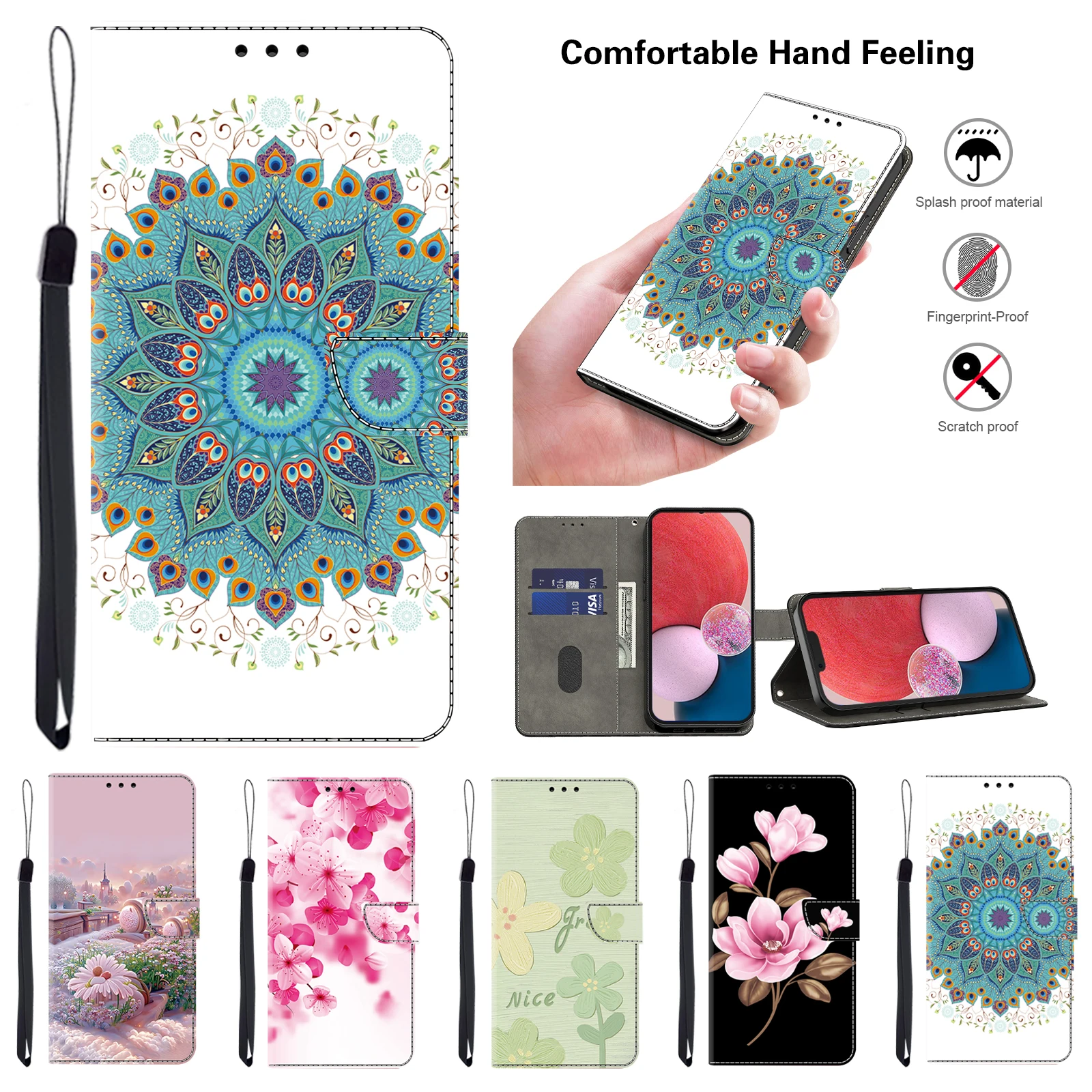 Magnetische Flip-Lederhülle für Motorola Edge 30 40 50 Pro Lite Neo Fusion Wallet Case Moto Edge Plus 2023