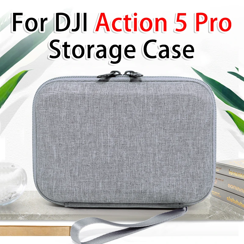 For DJI Osmo Action 3/4/5pro Camera Battery Portable Storage Case Bag Compression Shock-absorption Protection Box Accessories