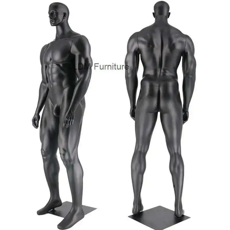 

Sports Clothing Store Bodybuilding Dummy Muscular Male Mannequins Rack Full Body Large Size Fitness Man Mannequin Display Stand