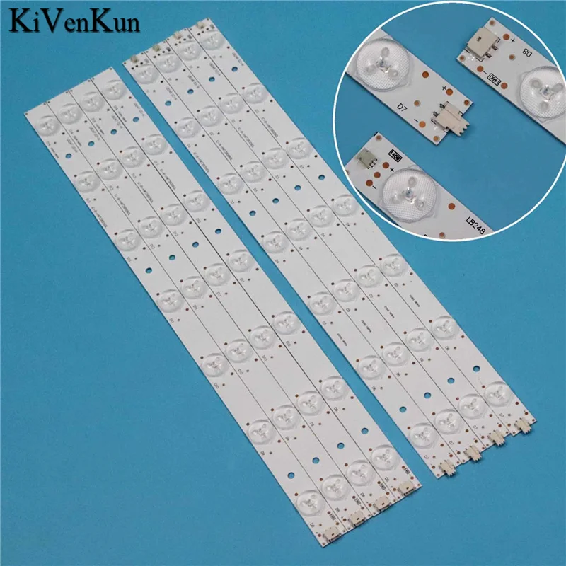 LED TV Illumination Part For Sanyo LE100S13FM Backlight Strip 180-W00-390000H Kits Bands For Adler LE-39D3 Tapes Matrix Plank