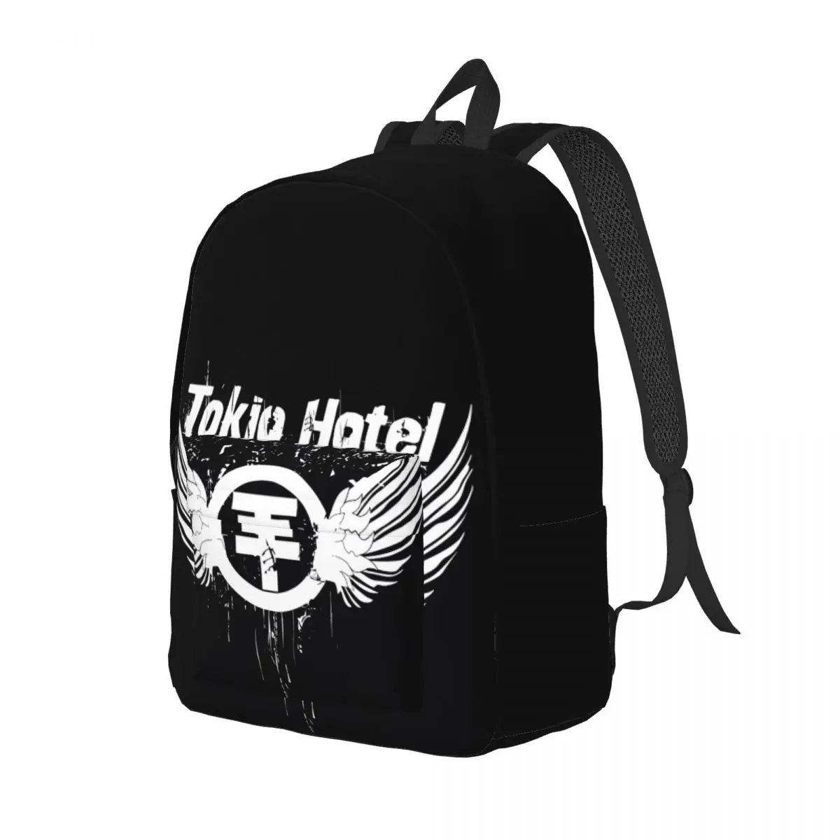 Tokio Hotel Backpack Unisex Singer Music Rock Soft Backpacks Polyester Pretty High School Bags Hiking High Quality Rucksack