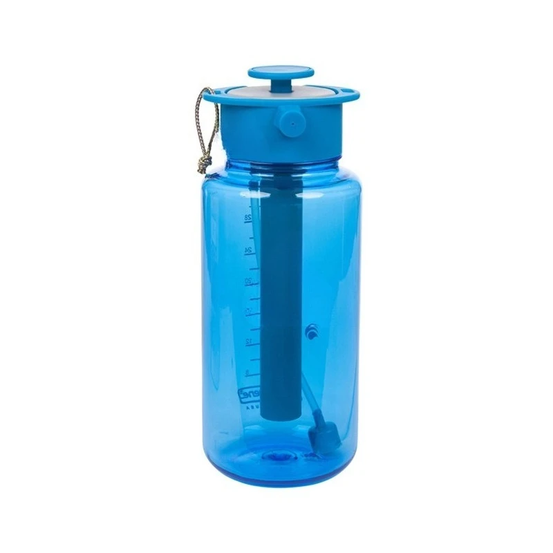 

Press jet spray kettle portable fitness outdoor large-capacity water cup