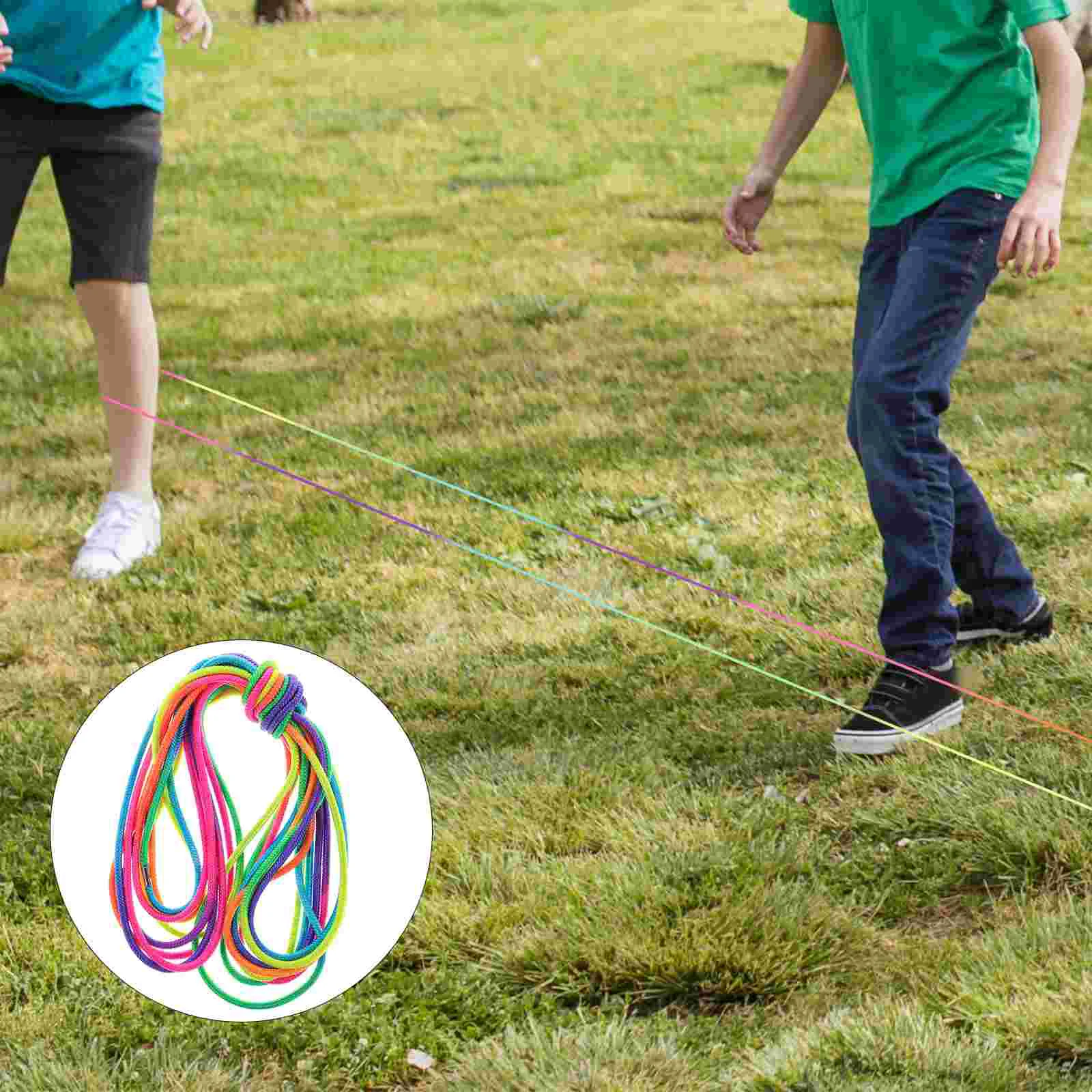 

Rubber Band Chinese Jumping Rope for Kids Elastic Bands Outdoor Toy Ropes Plastic Child