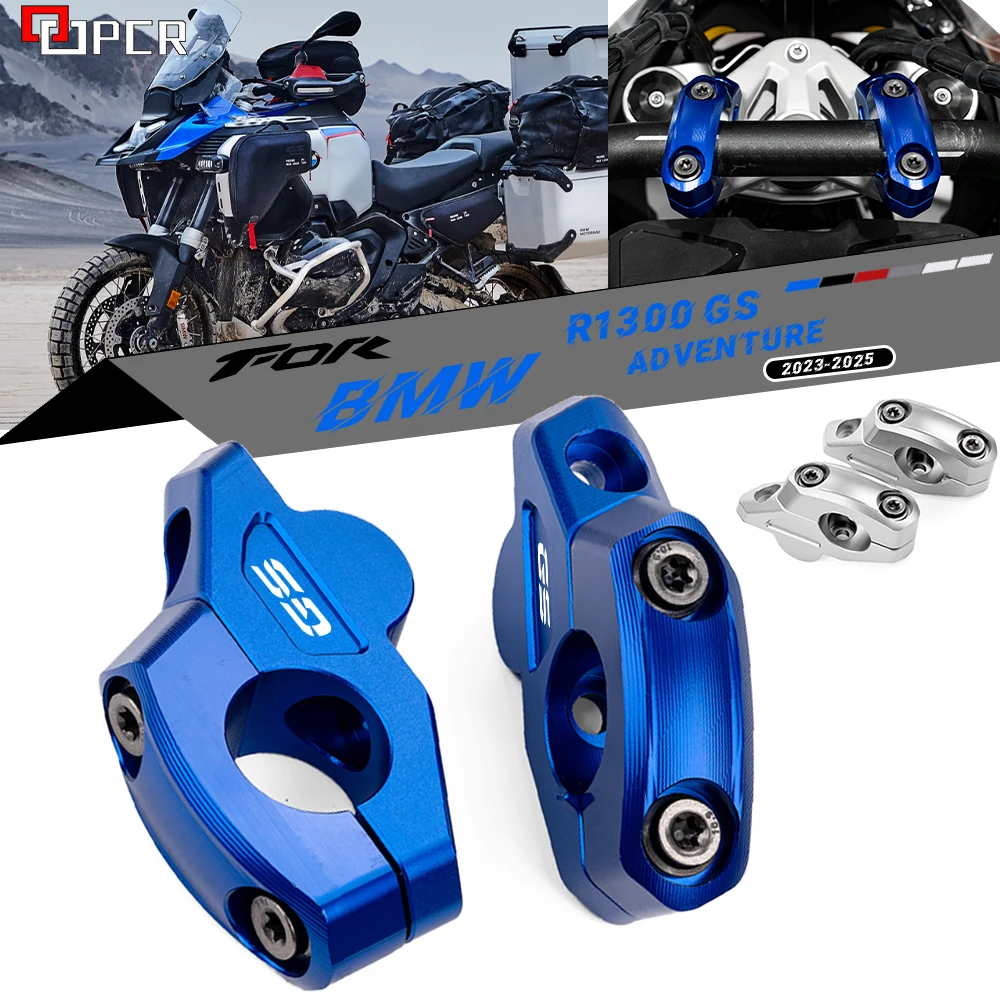 

Для BMW R1300GS R1300 GS ADVENTURE 1300R алюминиевый руль мотоцикла с ЧПУ, подъемник, усилитель, ручка, накладки, комплект держателей