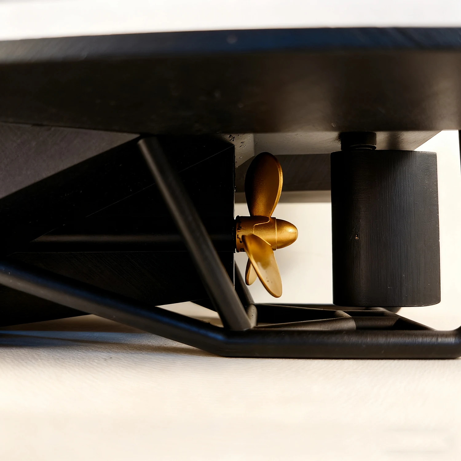 1/16 RC Schiffe 38 cm Simulation Miniatur Push-Typ Fernbedienung Schlepper Boot Hochpräzise 3D Gedruckt RC Schiffe Modell RTR Schiff Spielzeug