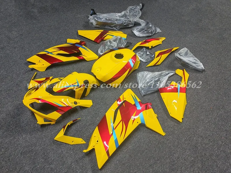 New ABS Motorcycle Fairings Kit Fit For Aprilia RS125 2006 2007 2008 2009 2010 2011 Bodywork Set Custom Number 3