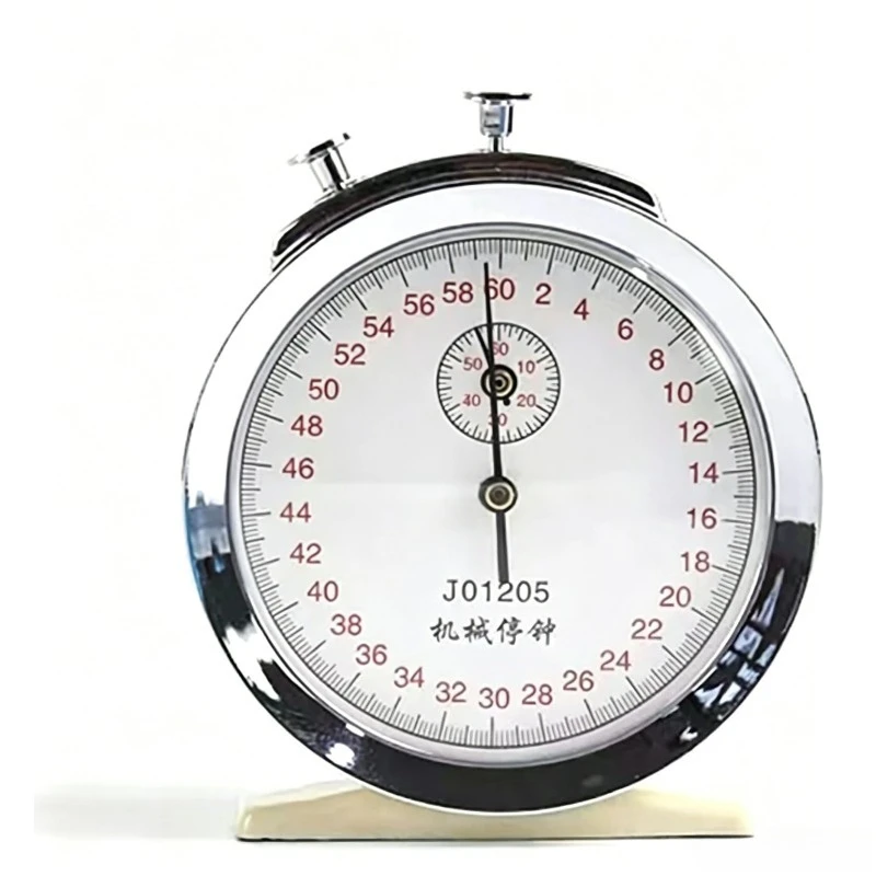 30s 60s Mechanical Chronograph Stop Watch, Manual Timing Counter Timing Device Lab Physics Teaching Experiment Accessory