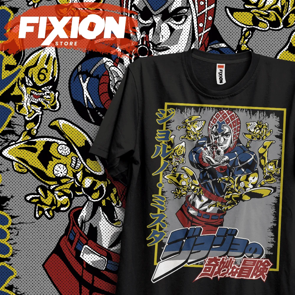 Anime T shirt JOJOS – MISTA E#1 [N] Manga Tee