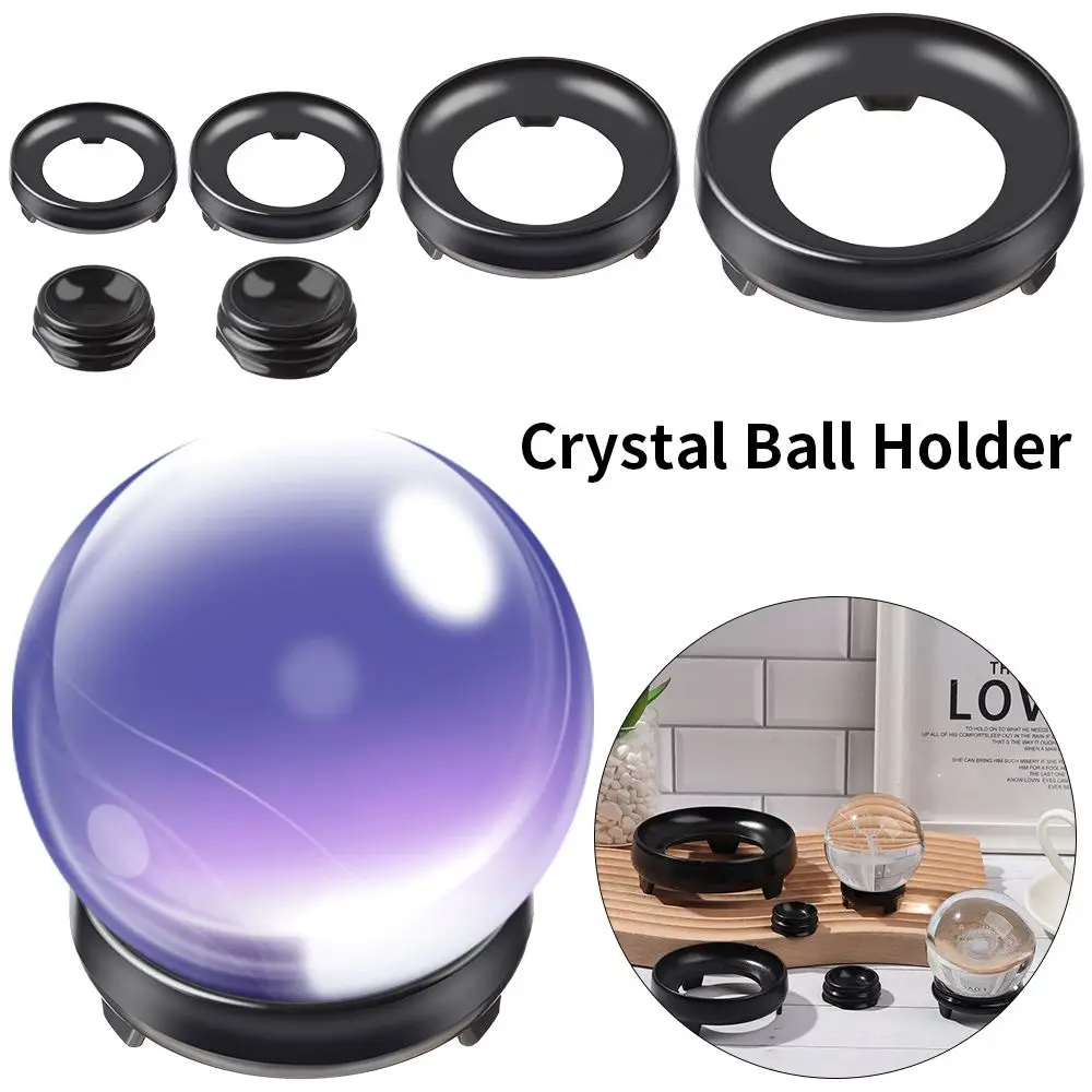 Crystal Ball Stand Display Holder Ball Base For Soccer Volley Ball Football Rugby Glass Sphere Stand