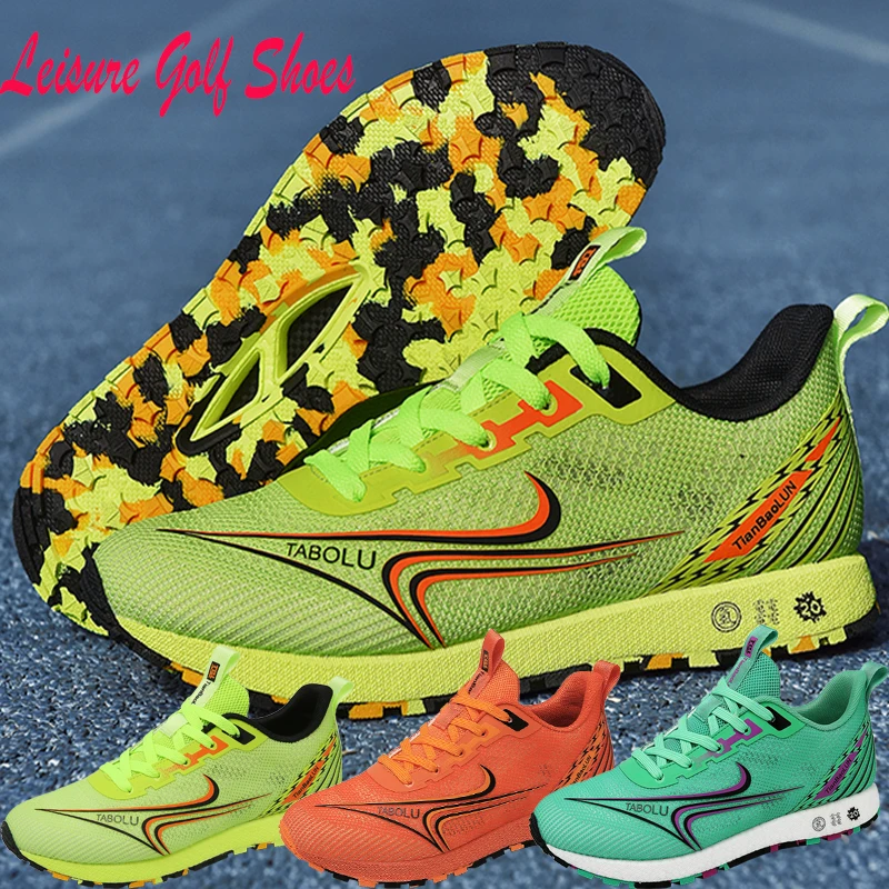 

Новые мужские и женские туфли для гольфа, удобная повседневная спортивная обувь с вращающейся пряжкой, обувь для походов и бега для пар