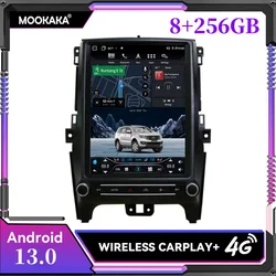 12,1-calowy ekran Tesla Android 13.0 Samochodowe stereo do Ford Ranger Everest 2016-2021 Radio samochodowe GPS navi Odtwarzacz multimedialny HD jednostka główna