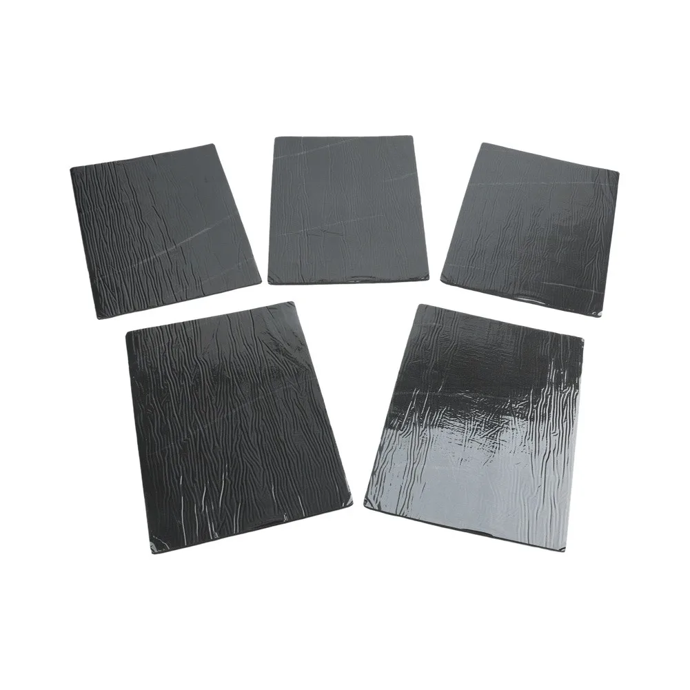 20PCS Vehicle Soundproofing Pads with Self Backing for Trunk Door Hood Fireproof and Water Resistant 250x180x5mm