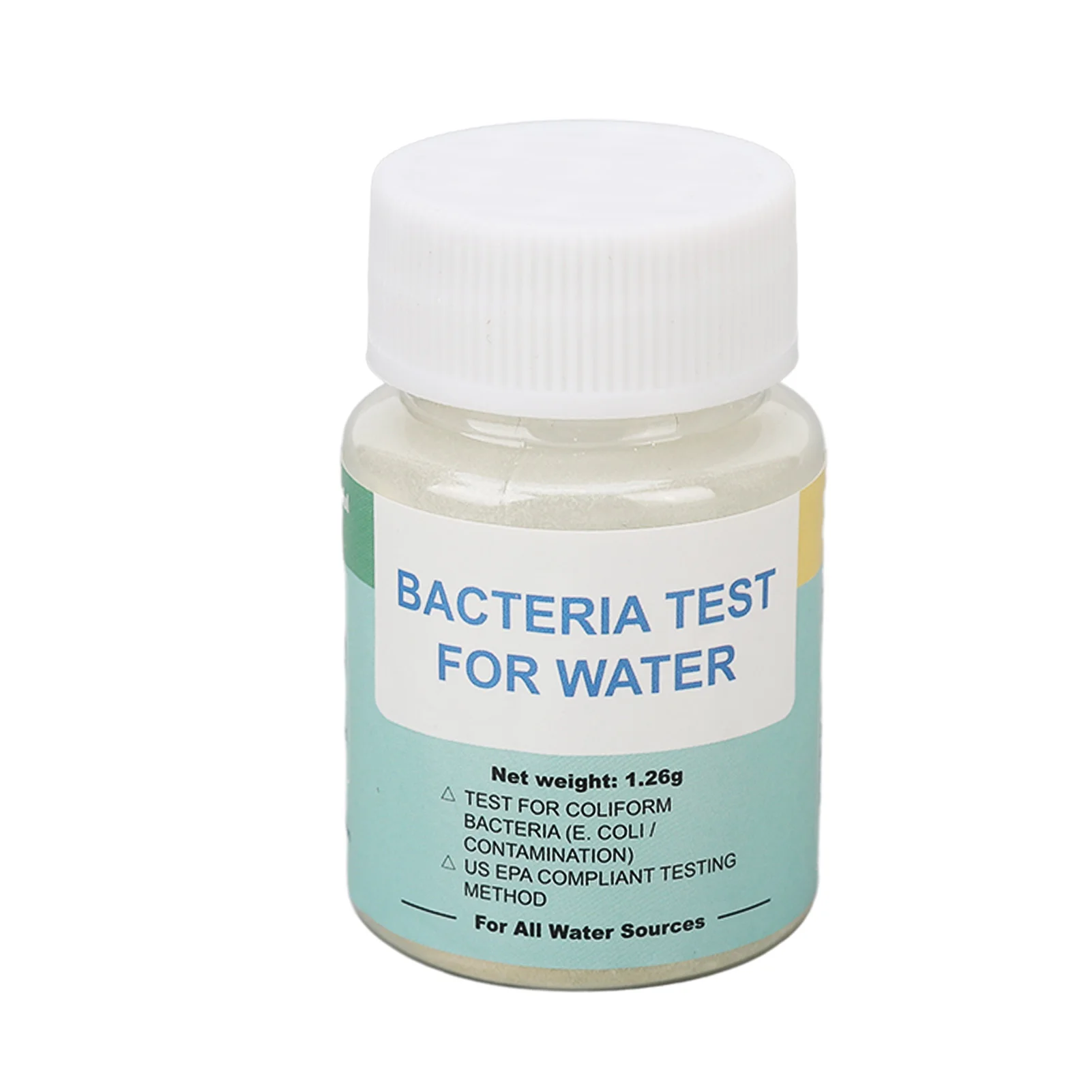 Home Water Purity Test Kit Drinking Water Test Kit Multifunctional Powder Texture Accuracy Testing for Coliforms for Tap Water