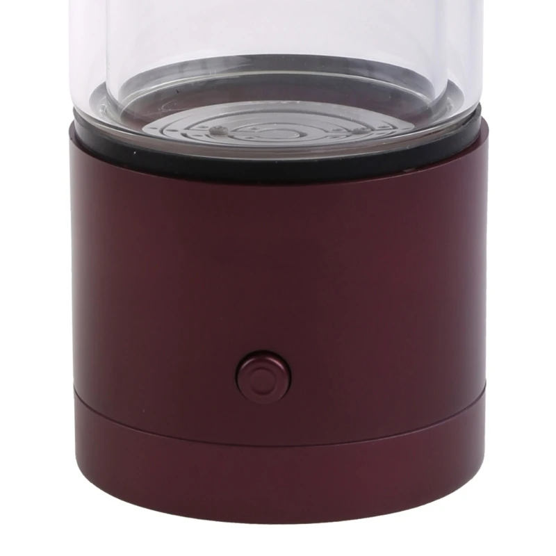 زجاجة مولد مياه غنية بالهيدروجين، هيكل زجاجي، SPE & PEM، صانع حجرة مزدوجة