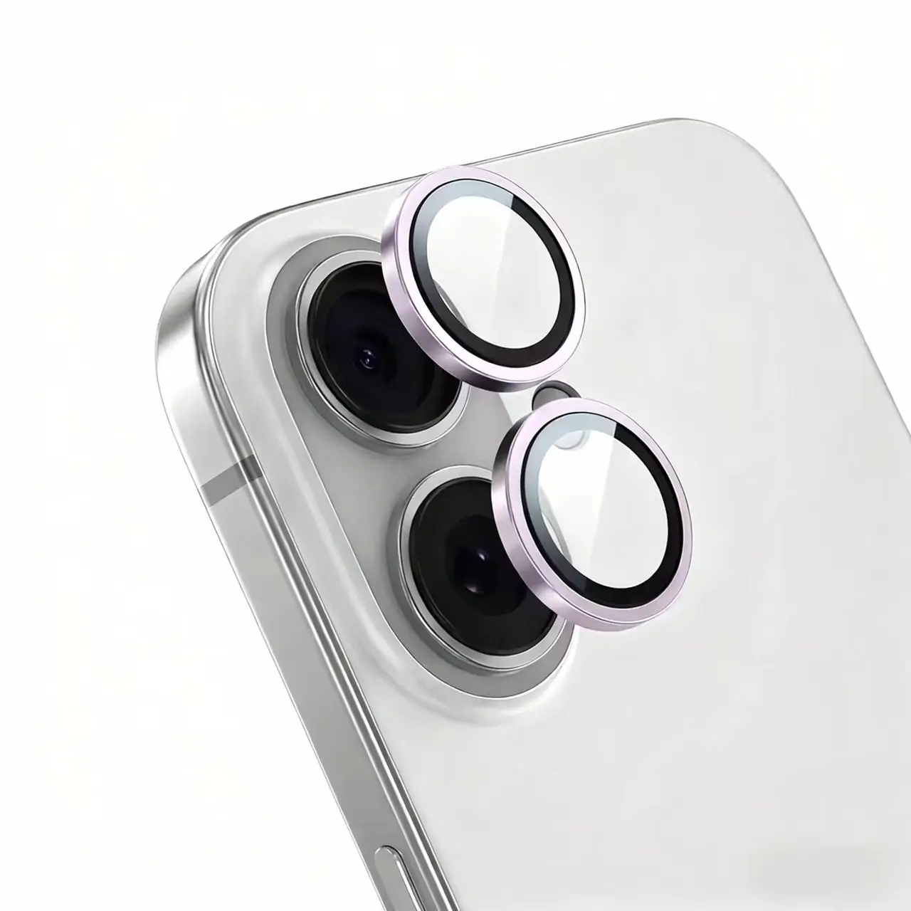 1-3Pcs For IPhone 17 Metal Camera Lens Tempered Glass Full Cover Back Aluminum Lens Ring Case Camera Protector For 17 Lens Cap