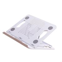 4X7E Adjustable Laptop Stand for Desk Ergonomic Laptop Bracket 360 Degree Rotating Base Foldable Notebook Computer Holder