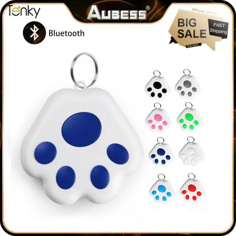bluetooth-compatible Tracer Intelligent Alarm Anti Lost Keychain Pet Dog Child Tracker Phone Control Practical Both-way Junction