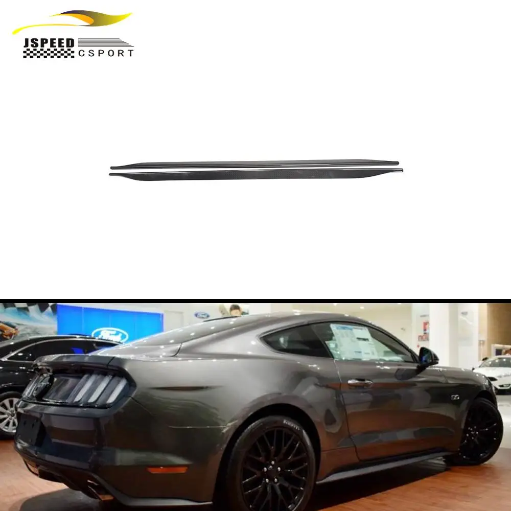 

Подходит для боковых полос из углеродного волокна подходит. Подходит для Ford Mustang 2015-2020 гг.