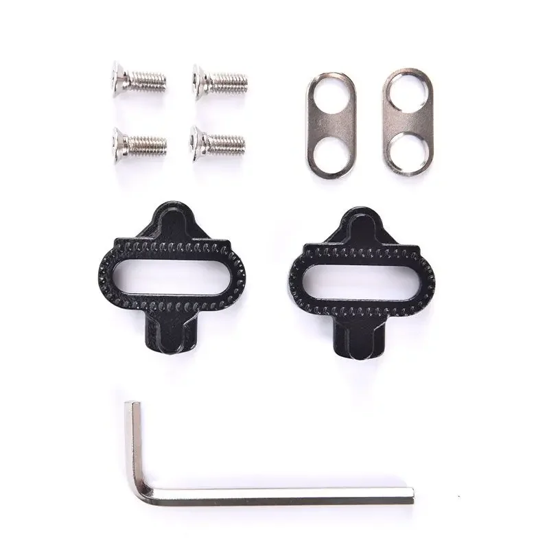 2 unids/set de tacos de liberación para bicicleta, tacos de Pedal de liberación múltiple, tacos para zapatos de bicicleta, piezas para montar en bicicleta