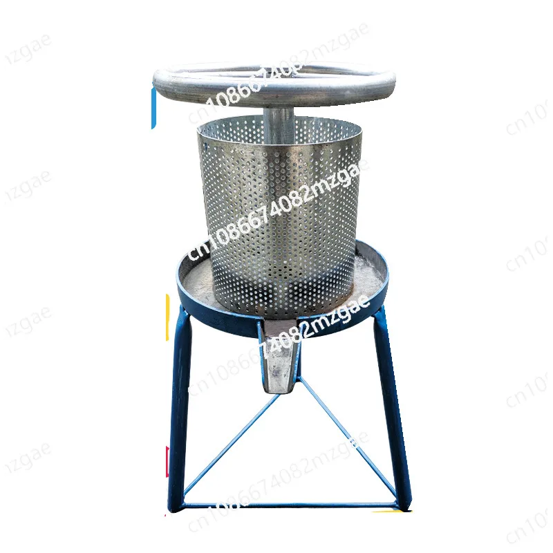 

Пресс для остатков масла, бытовой маленький поросенок, пресс для остатков масла, жирных остатков, ручной пресс для масла с железным рулем