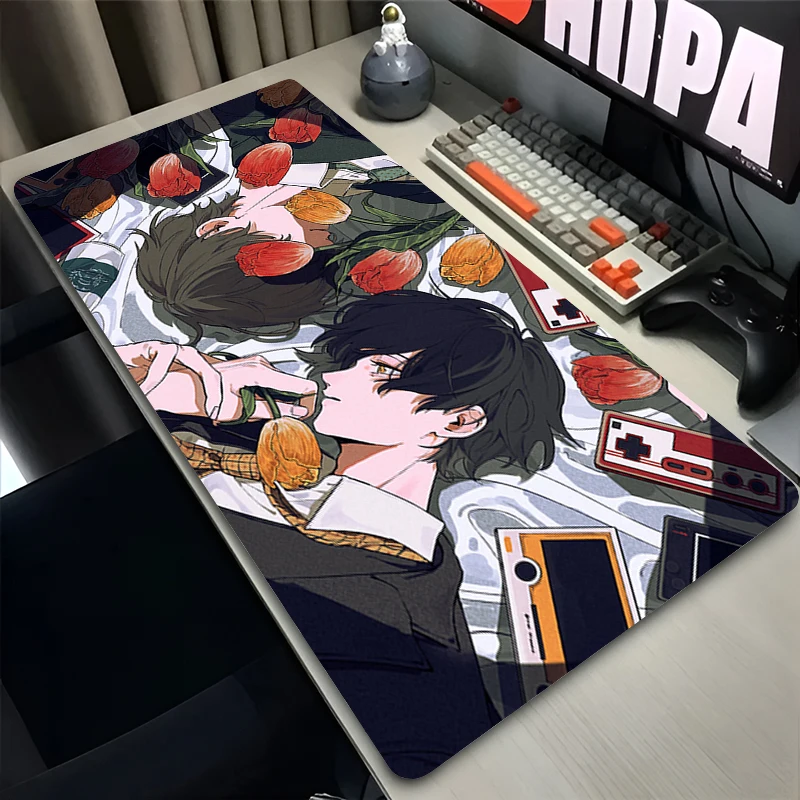 Oversized Anime Mouse Pad High-Quality Gamer Extended Desk Mat Notbook Keyboard Pad E-sports Gaming Accessories Popular Mousepad