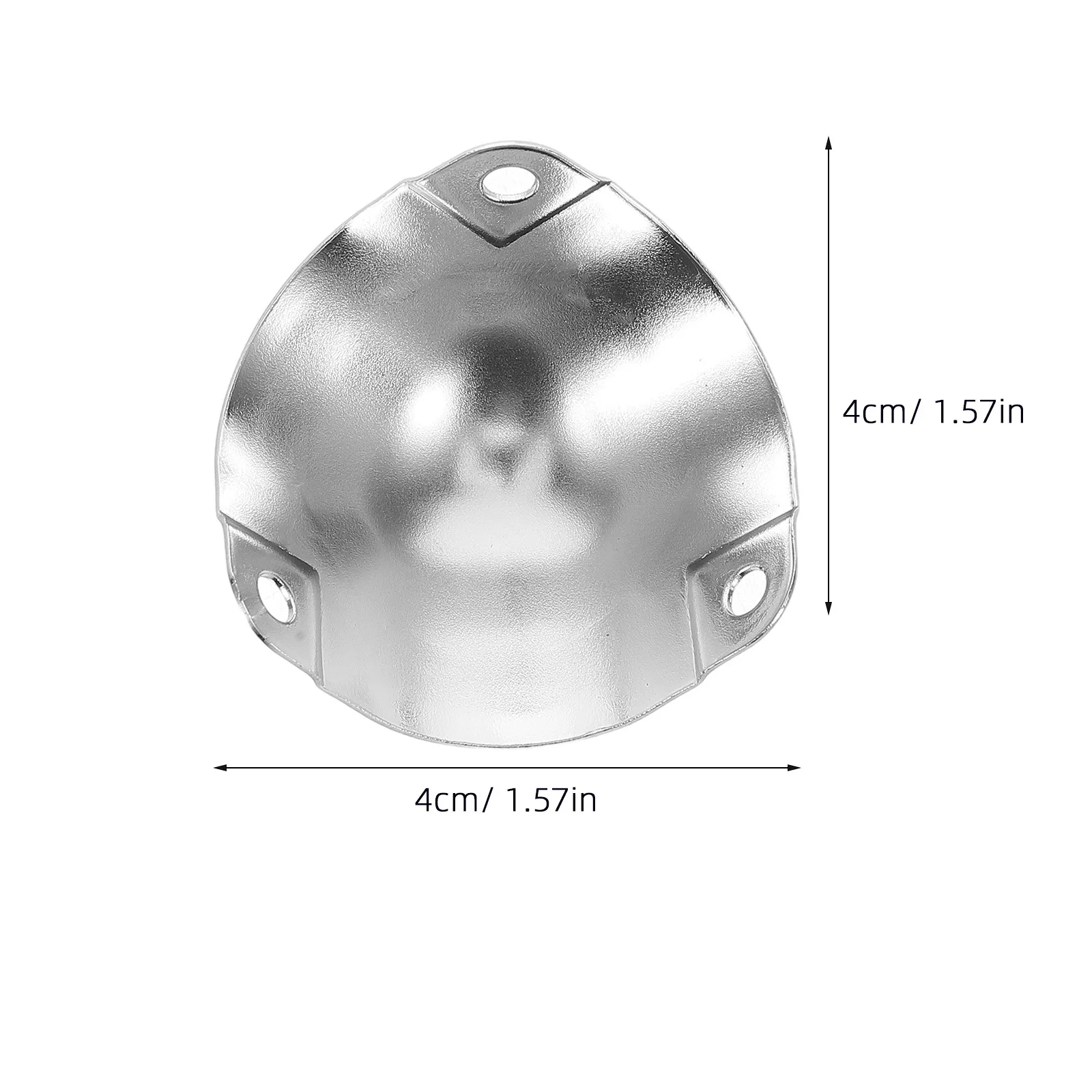 20Pcs Aviation Case Corner Protectors Electrolytic Plate Durable Metal Box Edge Guards Travel Toolbox Aluminum Alloy Corner