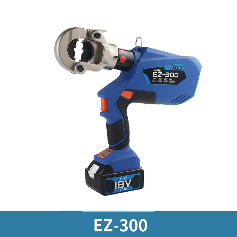 

EZ-300/EZ-400 Rechargeable Hydraulic Pliers Electric Hydraulic Crimping Charging Crimping Tool with LED Display Screen Crimping