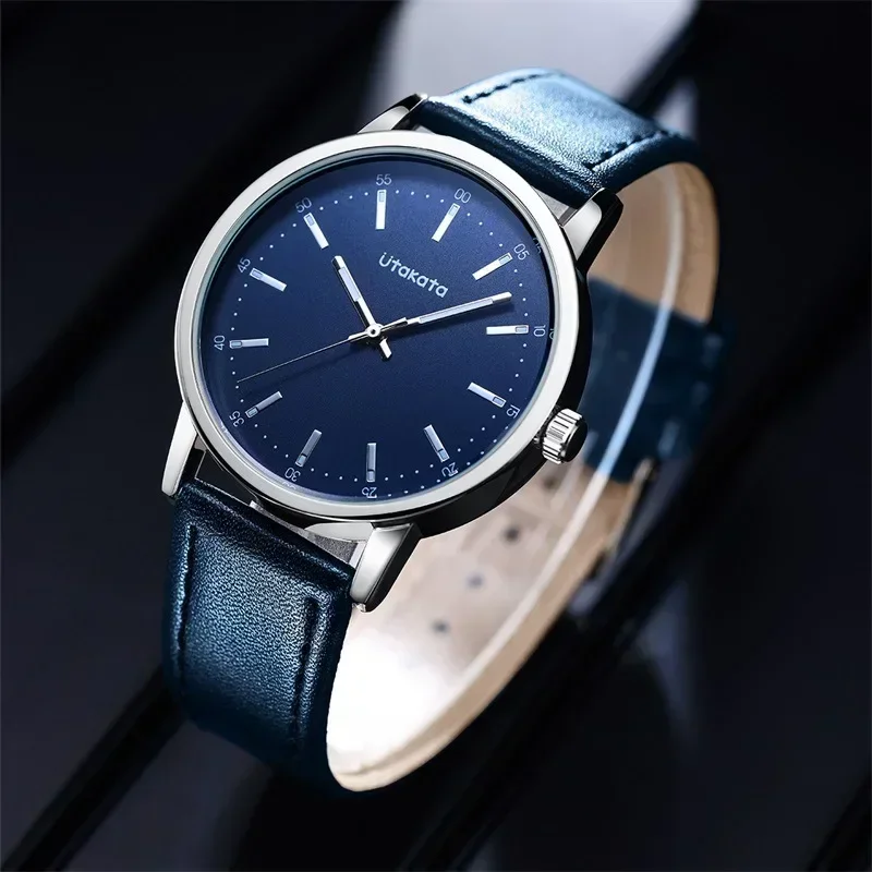 NEWWatch мужские деловые простые модные пригородные водонепроницаемые кварцевые часы UA0015