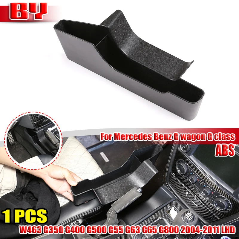 

For Mercedes Benz G Class W463 G350 G400 G500 G55 G63 G65 G800 2004-2011 LHD Center Control Handbrake Storage Box Car Accessory