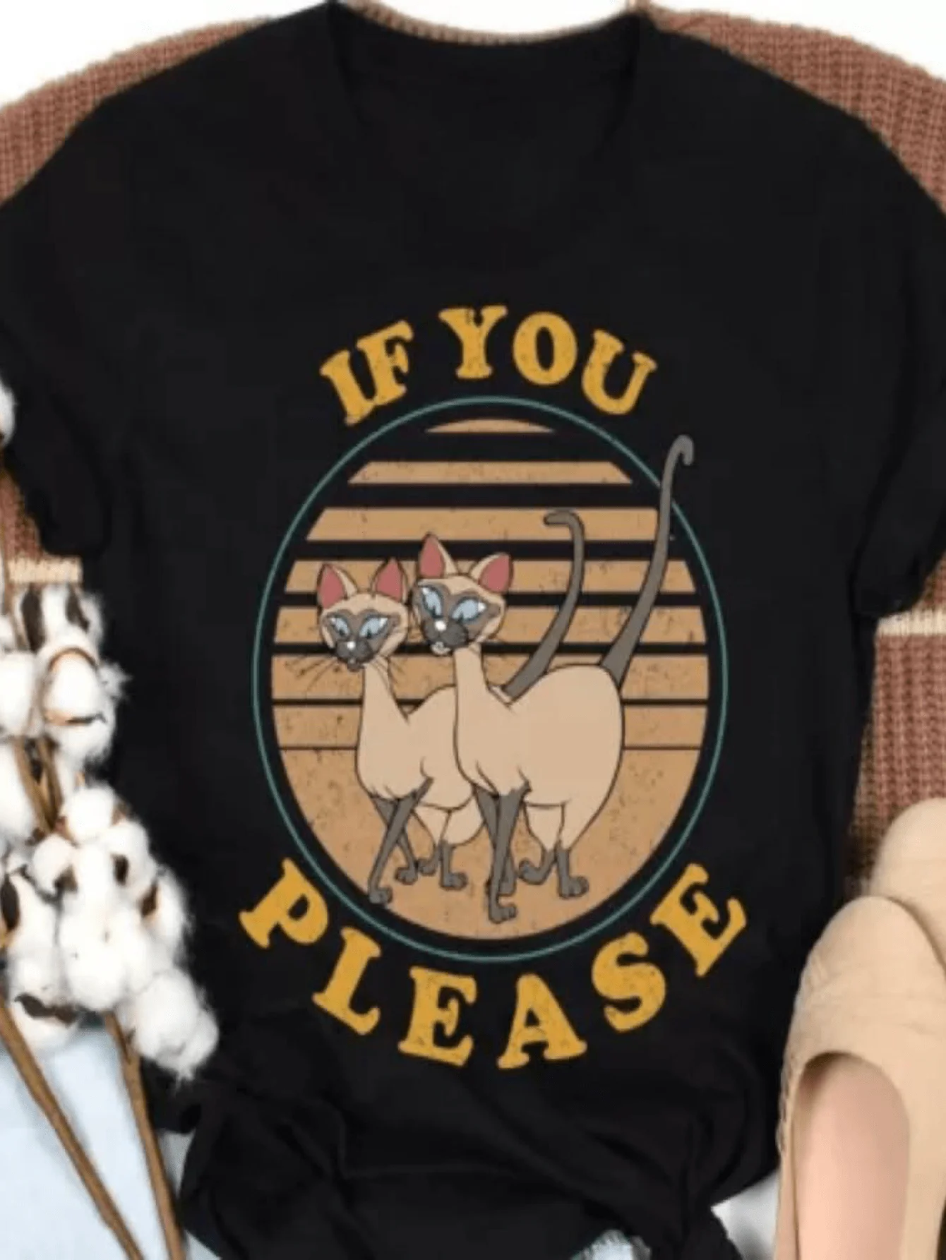 

Мужские и женские футболки с круглым вырезом Disney Siamese Cat, с сиамскими котами, повседневные рубашки с короткими рукавами для всех сезонов