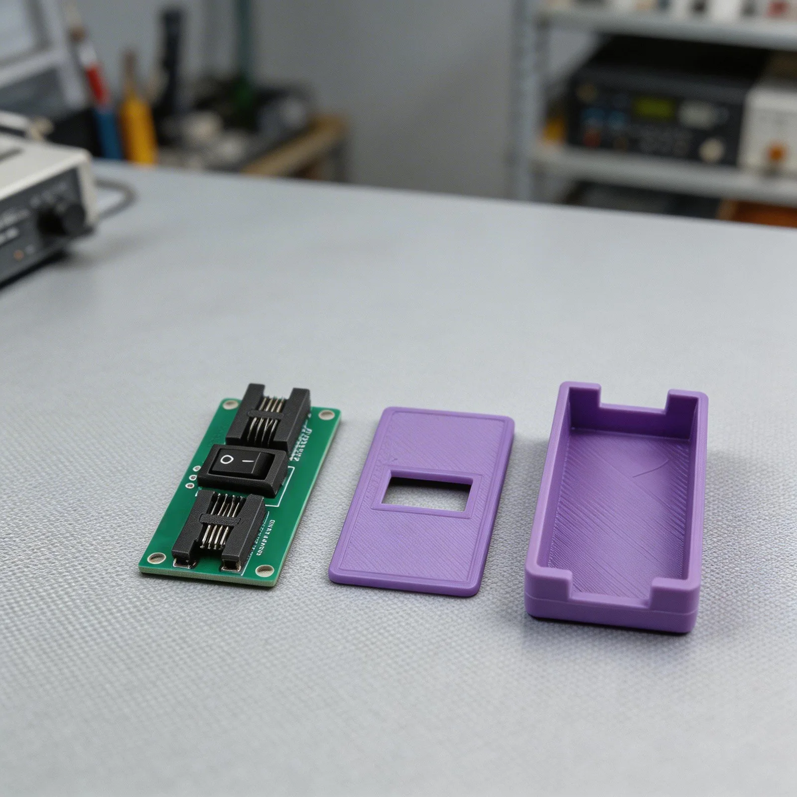 Easy to Use RJ11 Switch for Controlling For telephone Fax and ADSL Lines Purple Colored Connector for Line Management