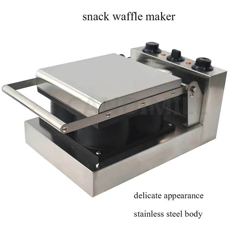 Machine à gaufres électrique commerciale en forme de poitrine, gaufrier à crème glacée, gaufrier Boob, four à gâteau boulanger, fer spectaculaire, 110V, 220V