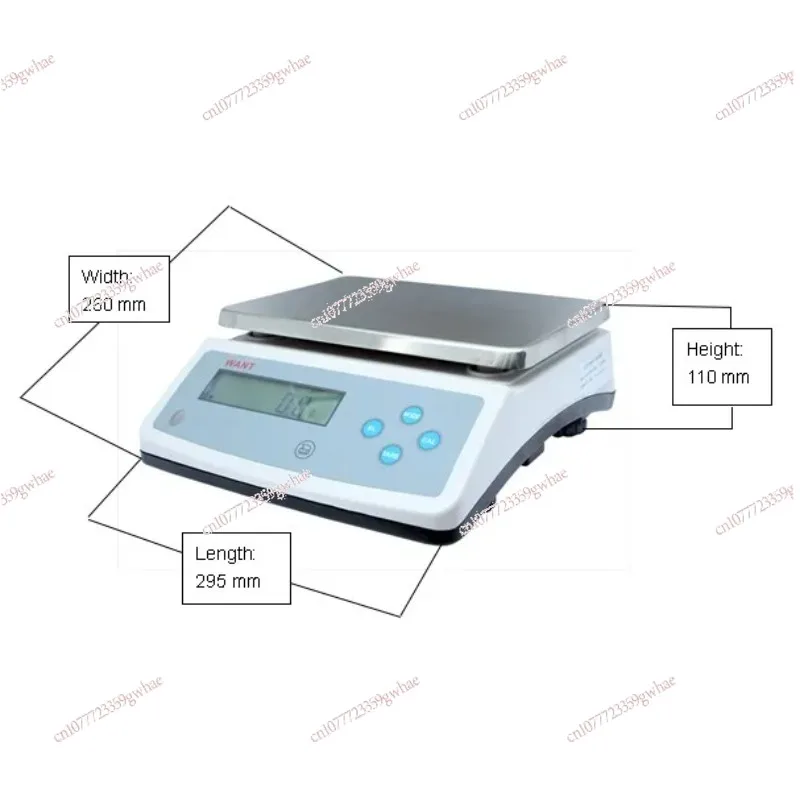 10kg 15kg 20kg 30kg 0.1g 1g electronic digital weighing scale with RS232