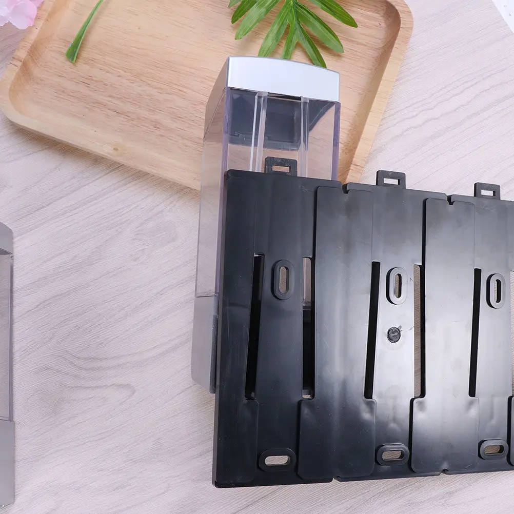 

Wall Mounted Triple Outlet Soap Shampoo Lotion Dispenser for Bathroom Kitchen Hotel Easy Install Pump Gel Holder Shower Body